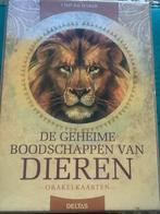 De Geheime Boodschappen van Dieren - Orakelkaarten, Ophalen of Verzenden, Zo goed als nieuw, Spiritualiteit algemeen, Overige typen