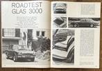 Glas 3000 test in Autovisie 1967, Boeken, Auto's | Folders en Tijdschriften, Gelezen, Ophalen of Verzenden, Overige merken, Autovisie