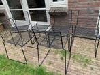 Set HAY Hee stoelen, Huis en Inrichting, Stoelen, Ophalen, Overige materialen, Gebruikt, Zwart