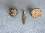 Middeleeuwen - sieraden in brons - bodemvondsten, Ophalen of Verzenden, Brons, Overige typen