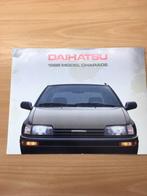 Autofolder/Brochure        Daihatsu   Charade        1988, Ophalen of Verzenden, Zo goed als nieuw