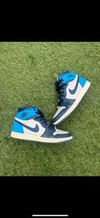 Gedragen Air Jordan 1 Maat 40 - Topstaat!, Kleding | Heren, Schoenen, Ophalen of Verzenden, Gedragen, Blauw, Sneakers of Gympen