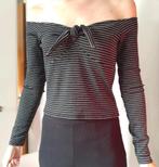 Off shoulder top 38 M H&M glitter, Kleding | Dames, Tops, H&M, Ophalen of Verzenden, Lange mouw, Zo goed als nieuw