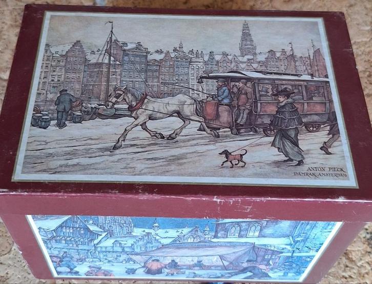 Anton Pieck Kaarten Set in Doos, Antiek en Kunst, Kunst | Overige Kunst, Ophalen of Verzenden