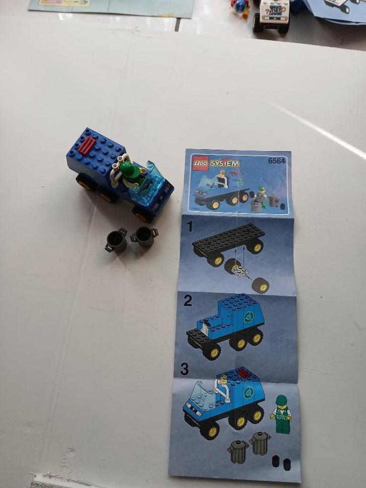 Lego 6564 Recycle Truck (1997), Kinderen en Baby's, Speelgoed | Duplo en Lego, Zo goed als nieuw, Lego, Complete set, Ophalen of Verzenden