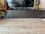 IKEA Besta TV Meubel - Donkerbruin/Zwart - 180cm, Huis en Inrichting, Ophalen, Kunststof, Gebruikt, 150 tot 200 cm