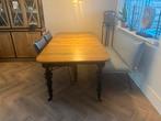 Eetkamertafel hout in zeer goede staat, Gebruikt, Klasiek/modern, Eikenhout, 200 cm of meer