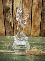 Moeder met baby (Maria met Jezus) glazen beeld, Ophalen of Verzenden, Nieuw, Mens