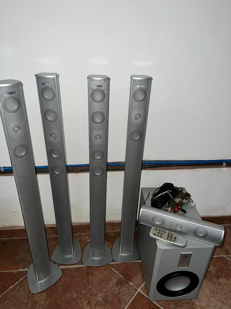 Complete Speakerset (Inclusief Subwoofer), Audio, Tv en Foto, Luidsprekers, Ophalen, Gebruikt, Complete surroundset, Overige merken