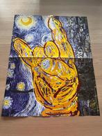 Dubbelzijdige Poster Stripglossy Lieve en Vincent van Gogh, Rechthoekig Staand, Ophalen of Verzenden, Zo goed als nieuw, A1 t/m A3