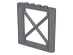 Lego Dark Bluish Gray Support 1 x 6 x 5 Girder Rectangular, Ophalen of Verzenden, Gebruikt, Losse stenen, Lego