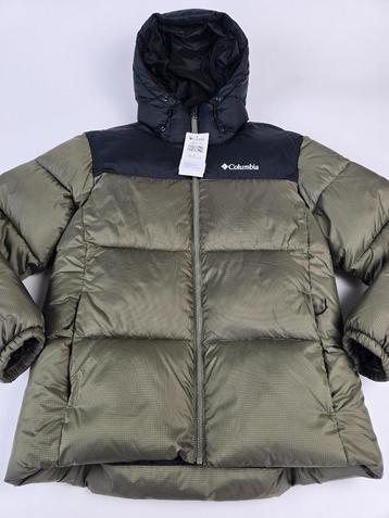 Columbia Puffect Hooded Jacket Stone Green M beschikbaar voor biedingen