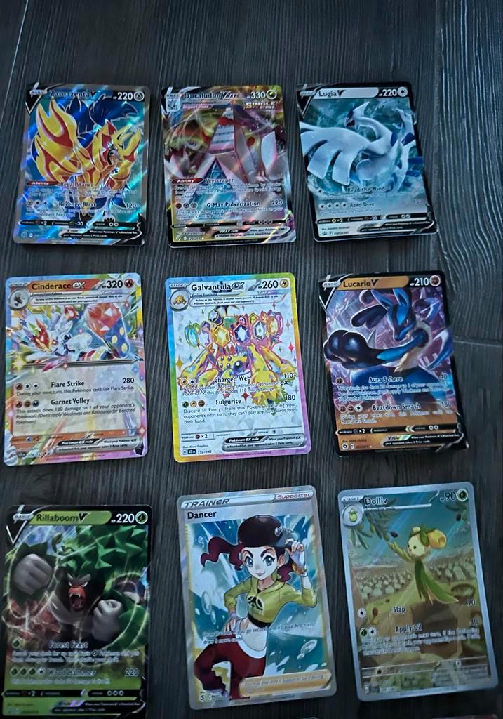 Pokémon Kaarten Collectie, Hobby en Vrije tijd, Verzamelkaartspellen | Pokémon, Gebruikt, Meerdere kaarten, Foil, Ophalen of Verzenden