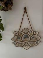 Vintage gebotduurde lotus hanger, Ophalen of Verzenden