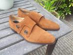 Suede gespschoenen Van Bommel maat 10,5, Bruin, Floris van Bommel, Nieuw, Ophalen of Verzenden
