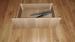 IKEA BESTA Lade met rails en front, wit gelazuurd eiken., Ophalen, 50 tot 100 cm, Zo goed als nieuw, Minder dan 100 cm