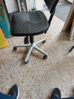 Labkoo lage werkstoel, Ophalen, Gebruikt, Zwart