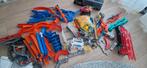 Hotwheels racebaan voor muur en veel extras, Ophalen of Verzenden, Zo goed als nieuw, Elektrisch, Hot Wheels