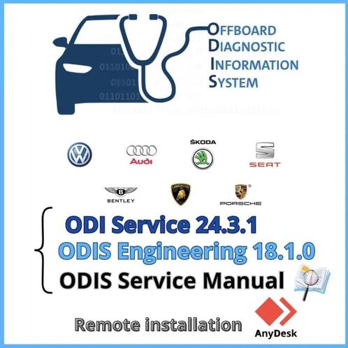 ODIS SERVICE 2025 + keygen + Engineer 18.1.0 DOWNLOAD, Auto diversen, Handleidingen en Instructieboekjes, Ophalen of Verzenden
