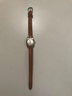 Mooi vintage horloge Roamer anfibio bruin, Overige merken, Leer, Staal, Polshorloge