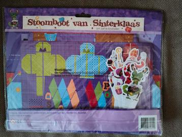 Nieuw! Knutselpakket/ stoomboot/ Sinterklaas  beschikbaar voor biedingen