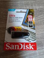 SanDisk Ultra USB 3.0 Flash Drive 32GB, Computers en Software, USB Sticks, Ophalen of Verzenden, Nieuw, SanDisk