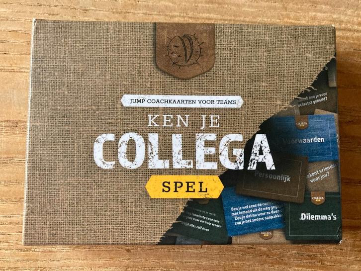 Jump coachkaarten voor teams - Ken je collega spel, Boeken, Economie, Management en Marketing, Zo goed als nieuw, Management, Ophalen of Verzenden