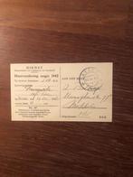 1942 Meppel. A. Bolding. Steenwijkerstraat 77a moet als den, Ophalen of Verzenden, Overige onderwerpen, Tweede Wereldoorlog, Gelezen