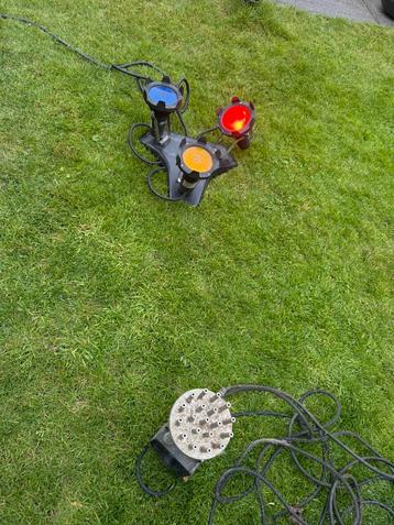 Heissner fonteinverlichting / vijververlichting beschikbaar voor biedingen