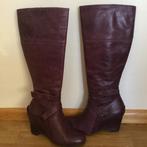 Mooie hoge leren dames laarzen, Ophalen, Zo goed als nieuw, Zwart, Hoge laarzen