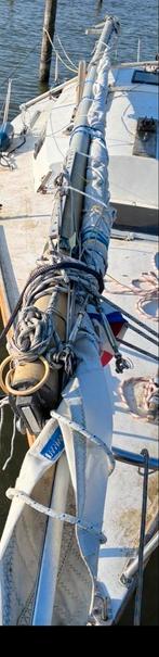 Mast Waarschip 725 compleet met zeilen., Ophalen, Gebruikt, Minder dan 15 m²