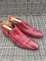 stefano branchini croco rood maat 43,5, Kleding | Heren, Schoenen, Ophalen, Zo goed als nieuw, Overige kleuren