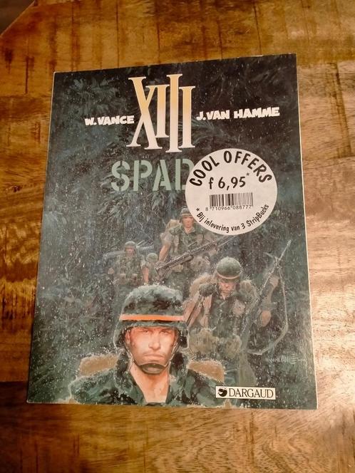 13 Spads deel 4 strip stripboek uitgave J. van Damme, Boeken, Stripboeken, Gelezen, Eén stripboek, Verzenden
