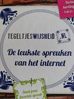 Tegeltjeswijsheid - De leukste spreuken van het internet, Ophalen of Verzenden
