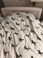 Eenpersoonsbed 90x220 met lattenbodem en matras, Ophalen, Gebruikt, Eenpersoons