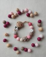 Handgemaakte Speenkoord meisje, Ophalen of Verzenden, Nieuw, Roze, Overige typen