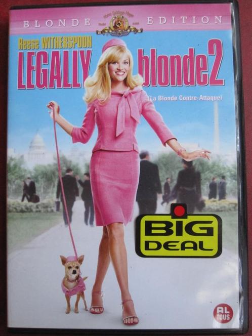 Legally Blonde 2 (2003), Cd's en Dvd's, Dvd's | Komedie, Zo goed als nieuw, Romantische komedie, Alle leeftijden, Ophalen of Verzenden