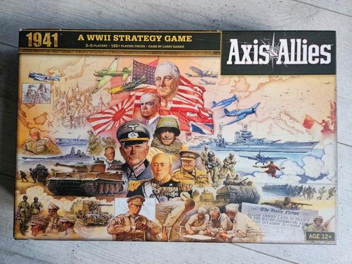 Axis & Allies 1941, Hobby en Vrije tijd, Gezelschapsspellen | Bordspellen, Gebruikt, Ophalen of Verzenden