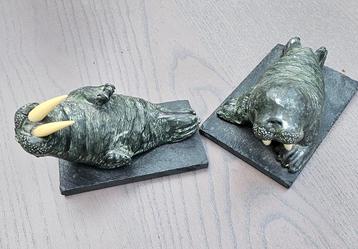 Walrussen uit the Wolf sculptures collection beschikbaar voor biedingen