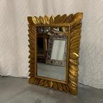 Spiegel – houten lijst goud - 80 x 60 cm - TTM Wonen, Www.ttmwonen.nl, Nieuw, Ophalen of Verzenden, Info@ttmwonen.nl