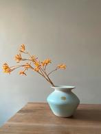 Vintage Adrie Moerings Keramiek Vaas - Gouda Holland, Gebruikt, Overige kleuren, Aardewerk of Porselein, Ophalen of Verzenden