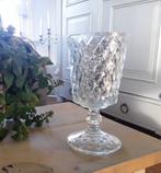 Sierlijk glas - decoratie - armeluiszilver-look, Ophalen of Verzenden