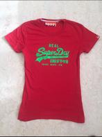 Rood Shirt van Superdry, Kleding | Dames, T-shirts, Maat 34 (XS) of kleiner, Superdry, Ophalen of Verzenden, Zo goed als nieuw