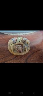 Speksteen Olifanten Wierookhouder Vriendenkring, Huis en Inrichting, Woonaccessoires | Boeddhabeelden, Ophalen of Verzenden, Zo goed als nieuw