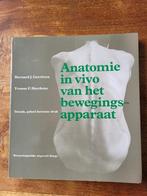 Anatomie in vivo van het bewegingsapparaat, Boeken, Ophalen of Verzenden, Beta, Zo goed als nieuw, HBO
