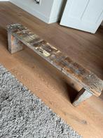Houten bankje vintage multifunctioneel, Ophalen, 100 tot 150 cm, 50 tot 100 cm, Zo goed als nieuw
