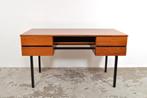 Vintage teak bureau buro jaren 60, Huis en Inrichting, Bureaus, Ophalen of Verzenden, Gebruikt
