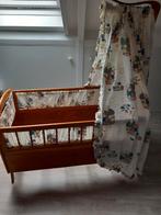 Vintage, retro, jaren 60 kleuter  ledikantje met toebehoren, Ophalen, Gebruikt, Ledikant