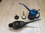 4 stuks Olie spuit oud, Ophalen of Verzenden