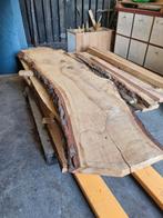 Eiken boomstam bladen., Doe-het-zelf en Verbouw, Hout en Planken, Ophalen, Eiken, Zo goed als nieuw, Plank